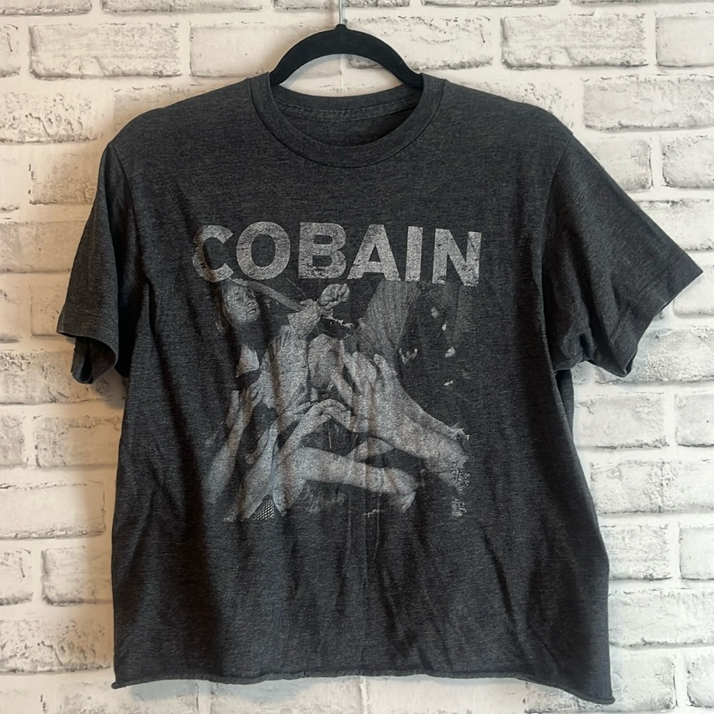 Kurt Cobain crop top | Size: Medium